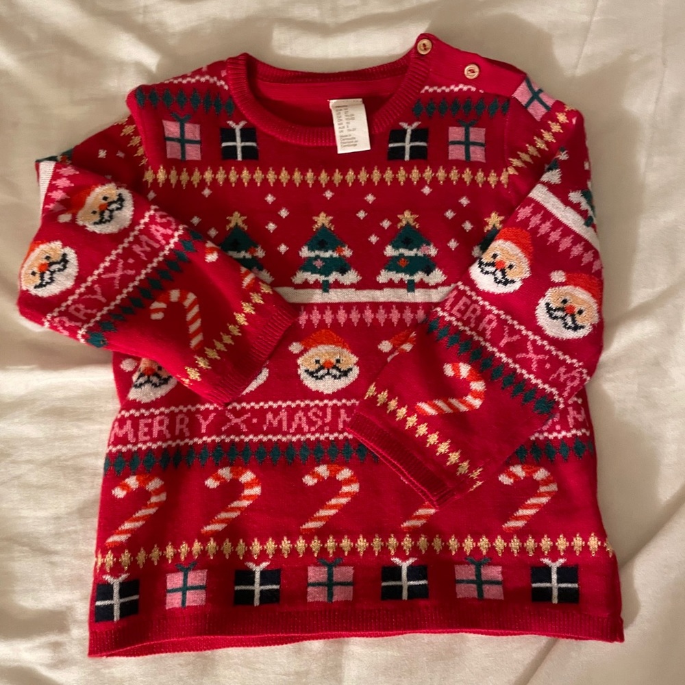 HM Holiday sweater